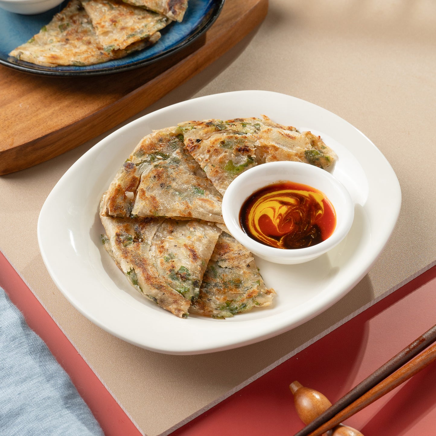 Scallion Pancakes|葱油饼